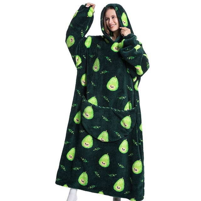 Oversized Wearable  TV Blankets