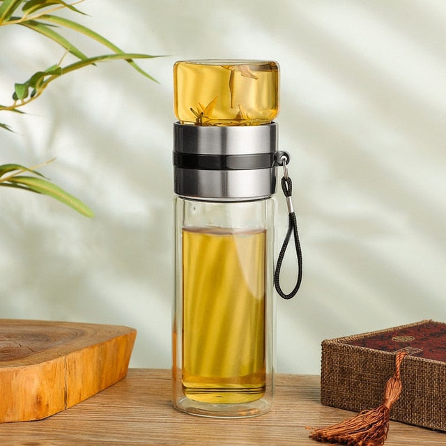 Portable Double Wall Thermal Bottle