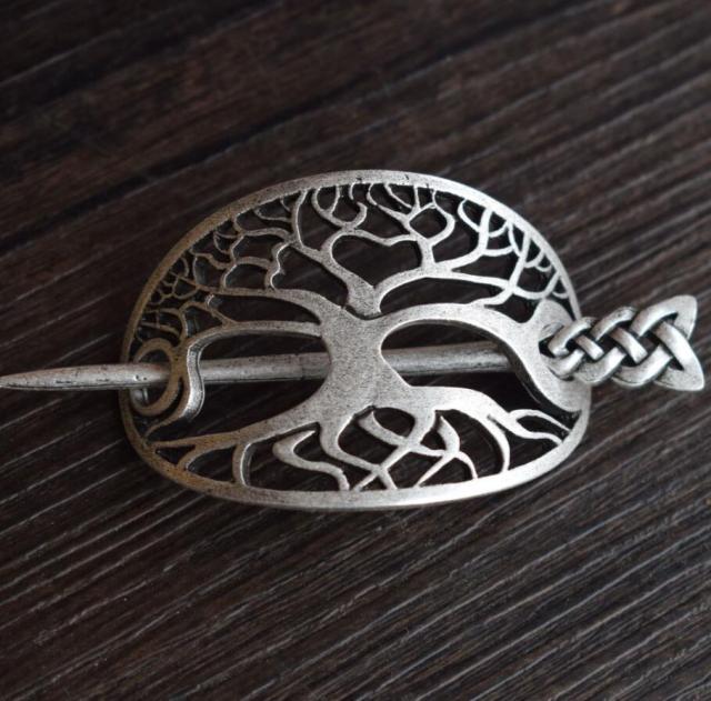 Viking Tree of Life Hairpins