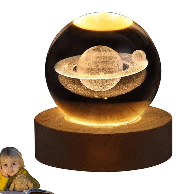 Night Lamp Crystal Ball