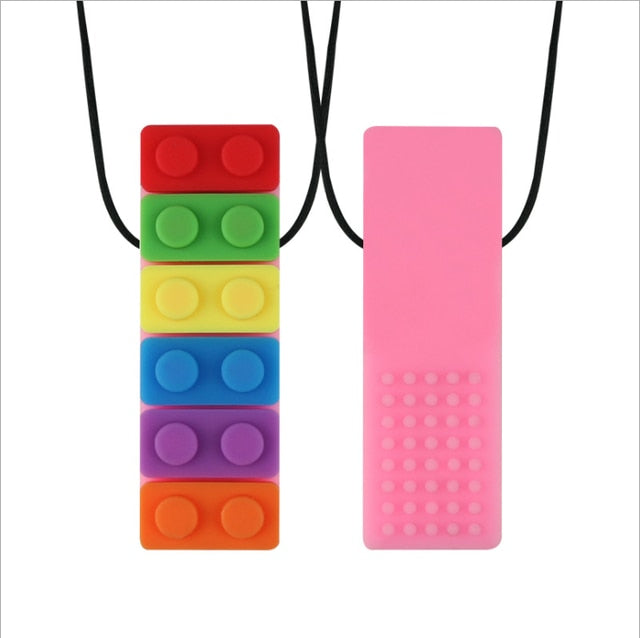 Sensory Chew Teether Toy Necklace