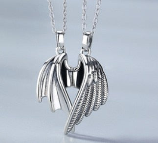 Pair  of Wings Lovers Necklace