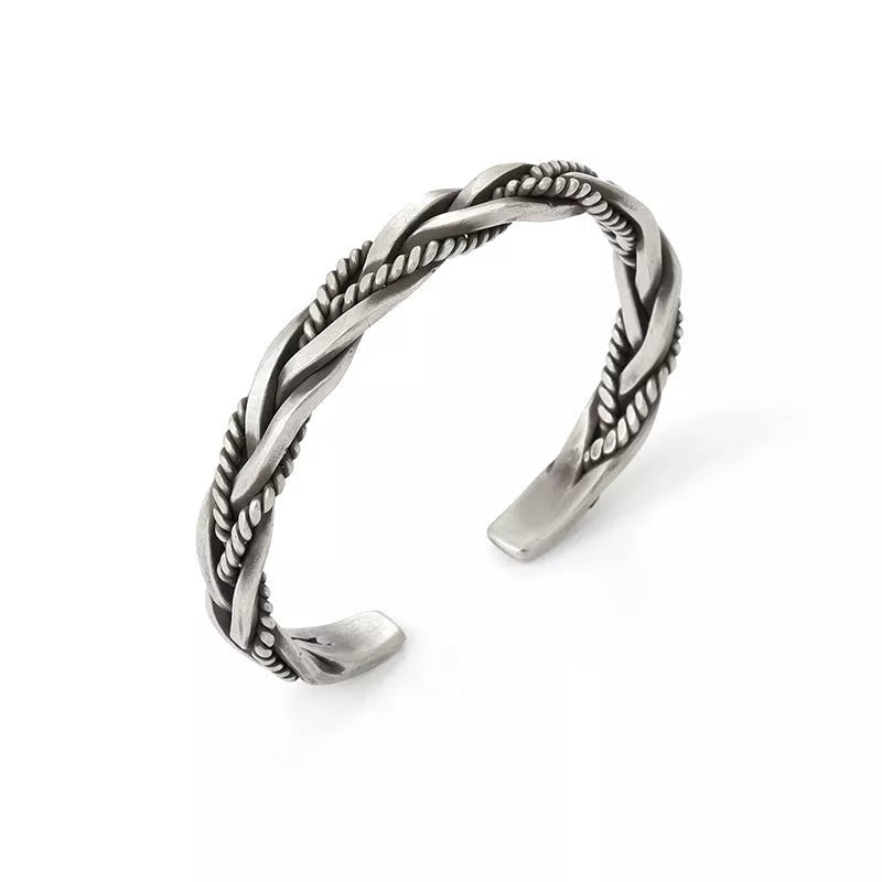 Braided Bangle Bracelet