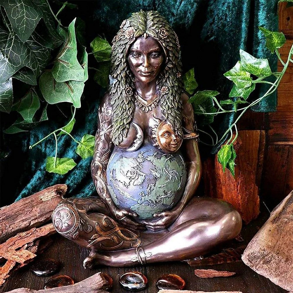 Mother Earth Art Statue