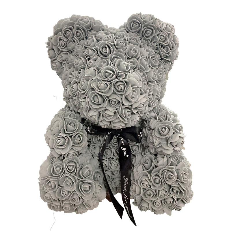 Rose Bear Heart Artificial Flower