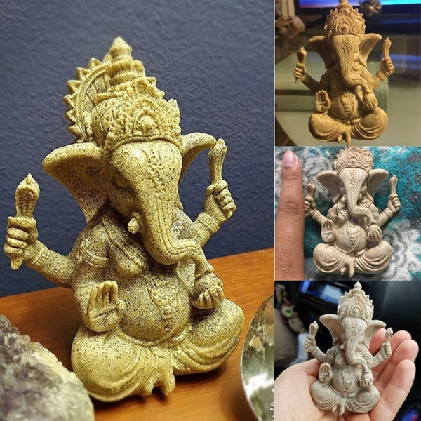 Sandstone Ganesha Sculpture