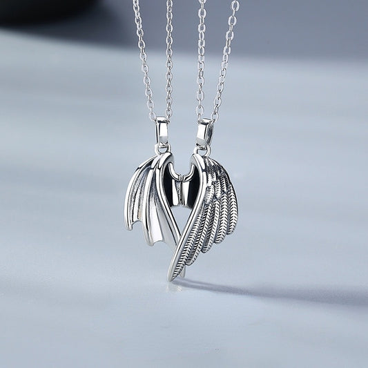 Pair  of Wings Lovers Necklace